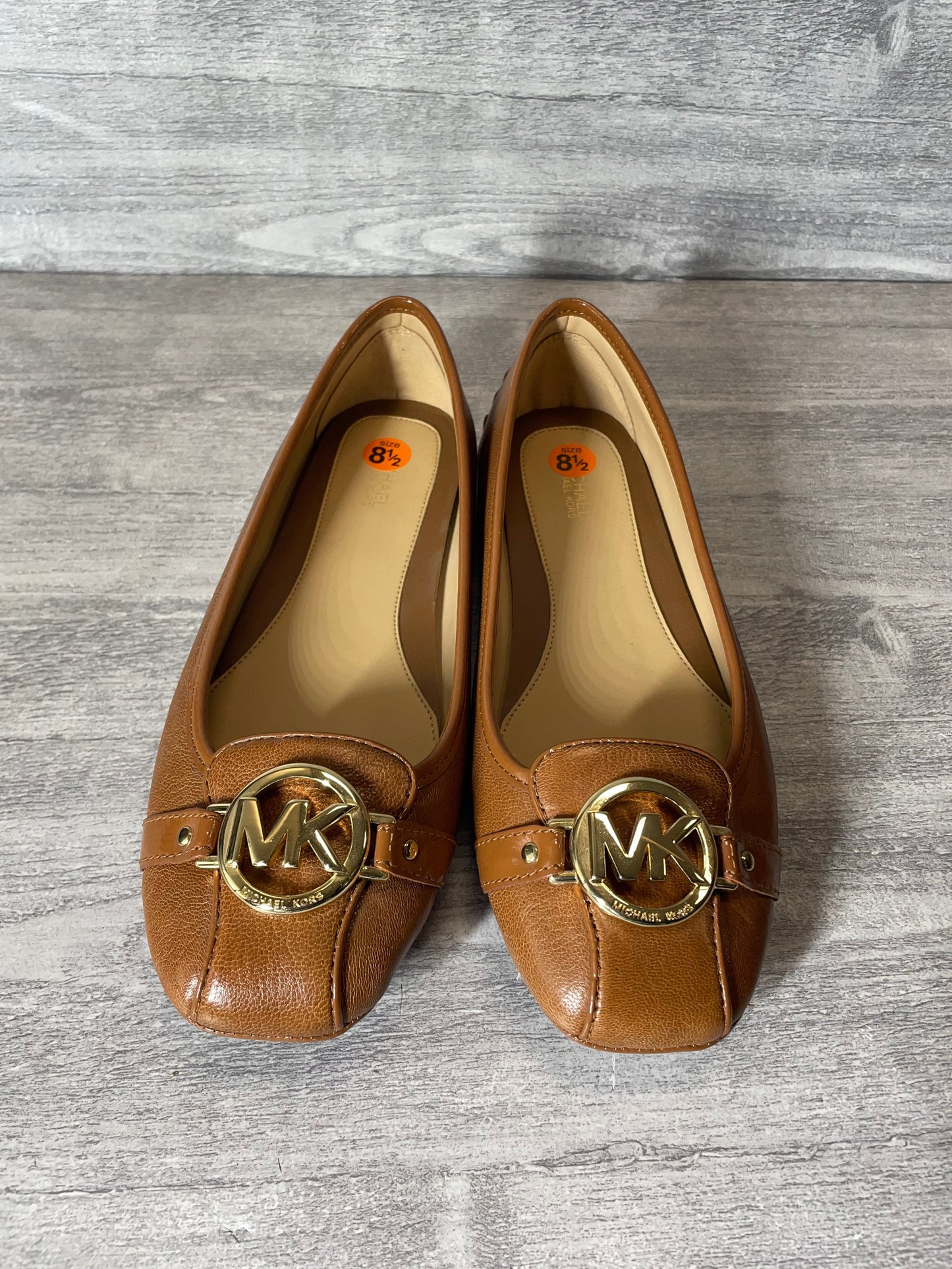 Shoes Designer By Michael Kors In Brown, Size: 8.5