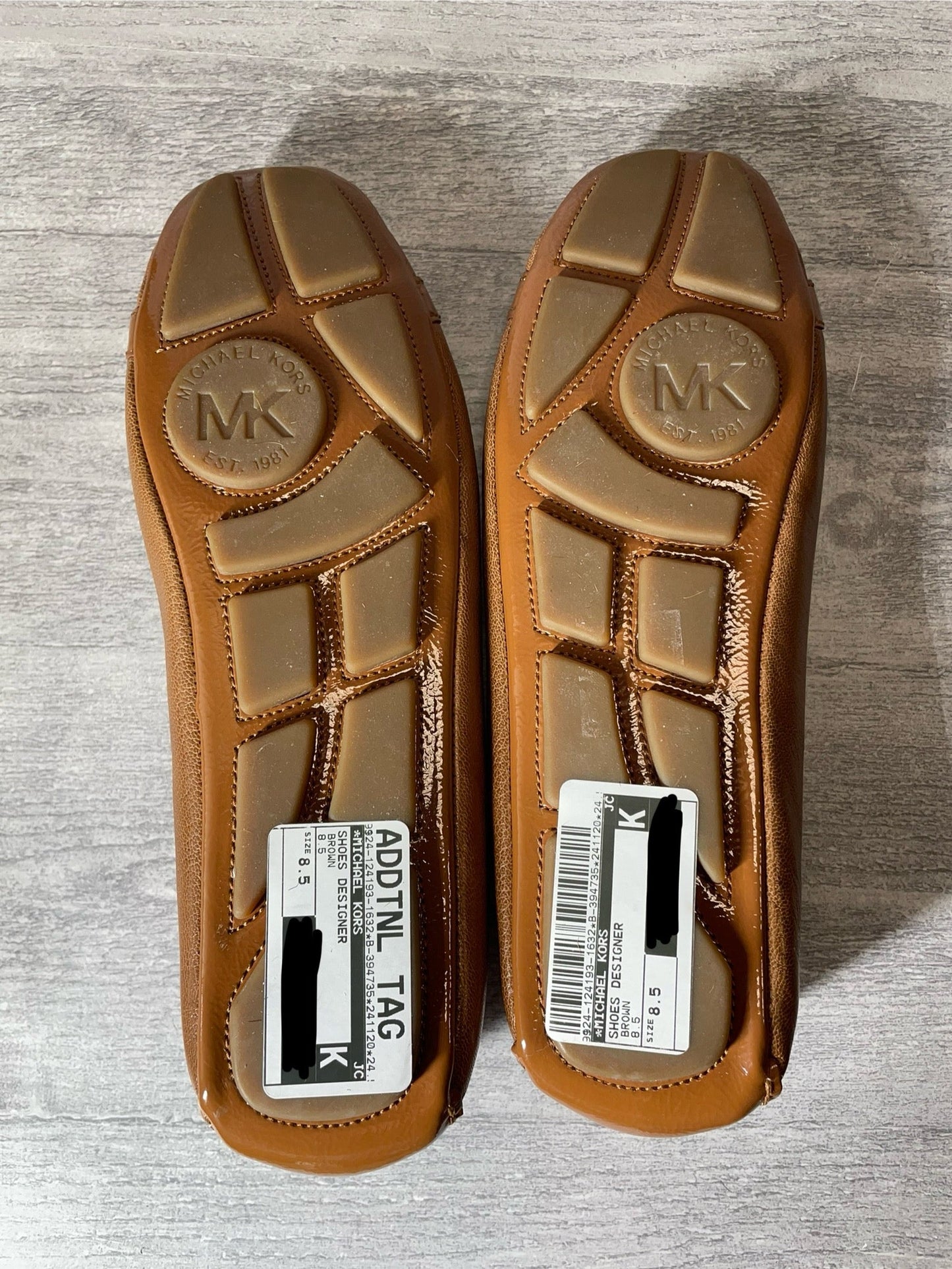 Shoes Designer By Michael Kors In Brown, Size: 8.5