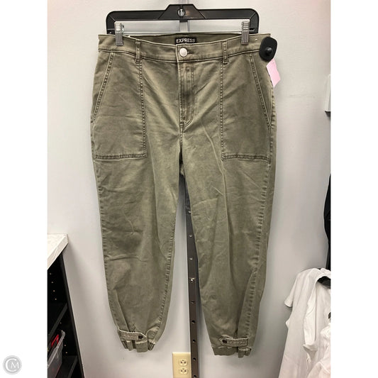 Pants Cargo & Utility By Express In Green, Size: 10
