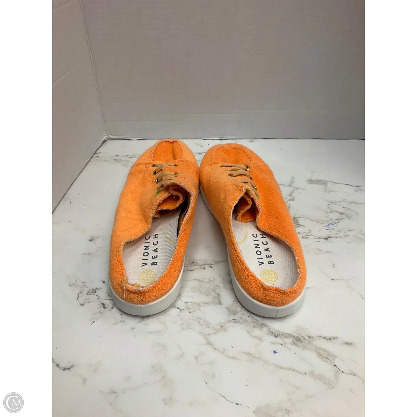 Shoes Sneakers By Vionic In Orange, Size: 9.5