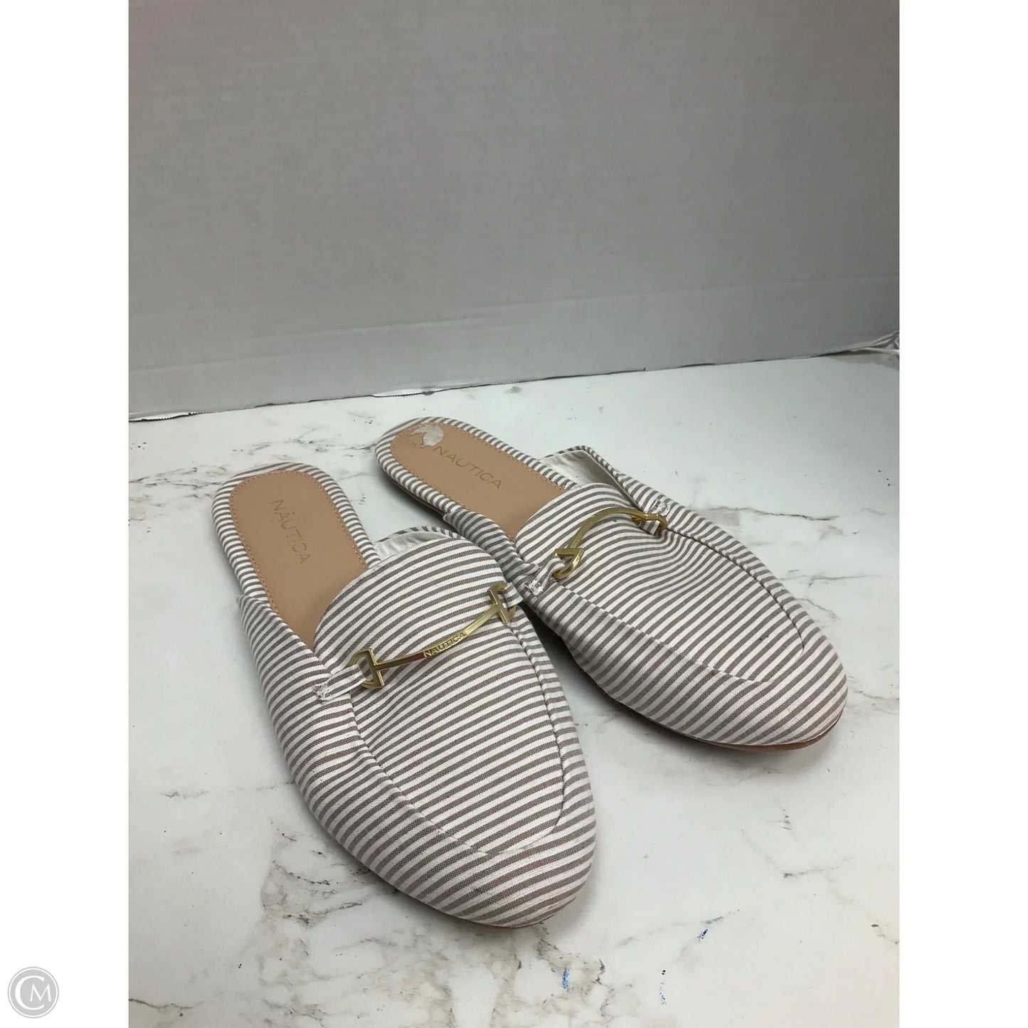 Shoes Flats By Nautica In Striped Pattern, Size: 9