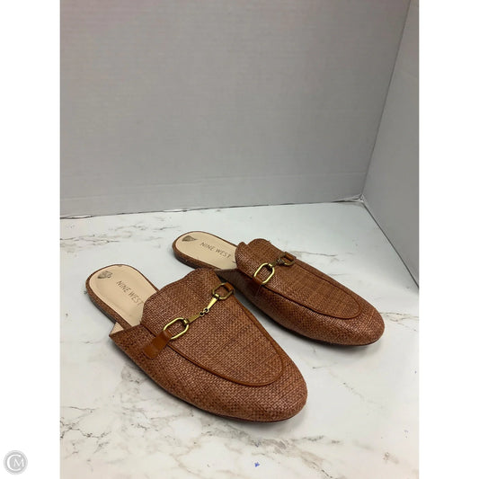 Shoes Flats By Nine West In Tan, Size: 9