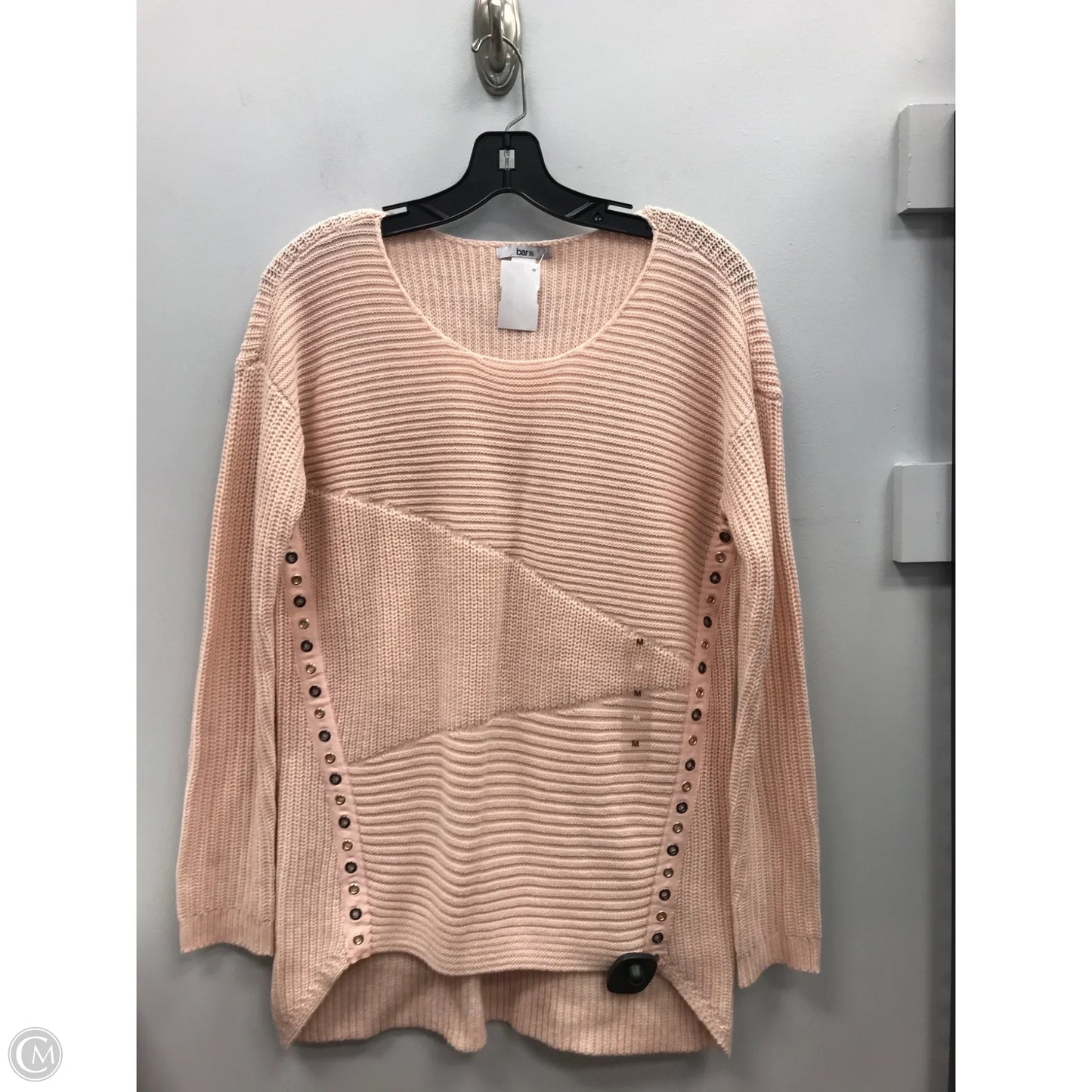 Sweater By Bar Iii In Peach, Size: M
