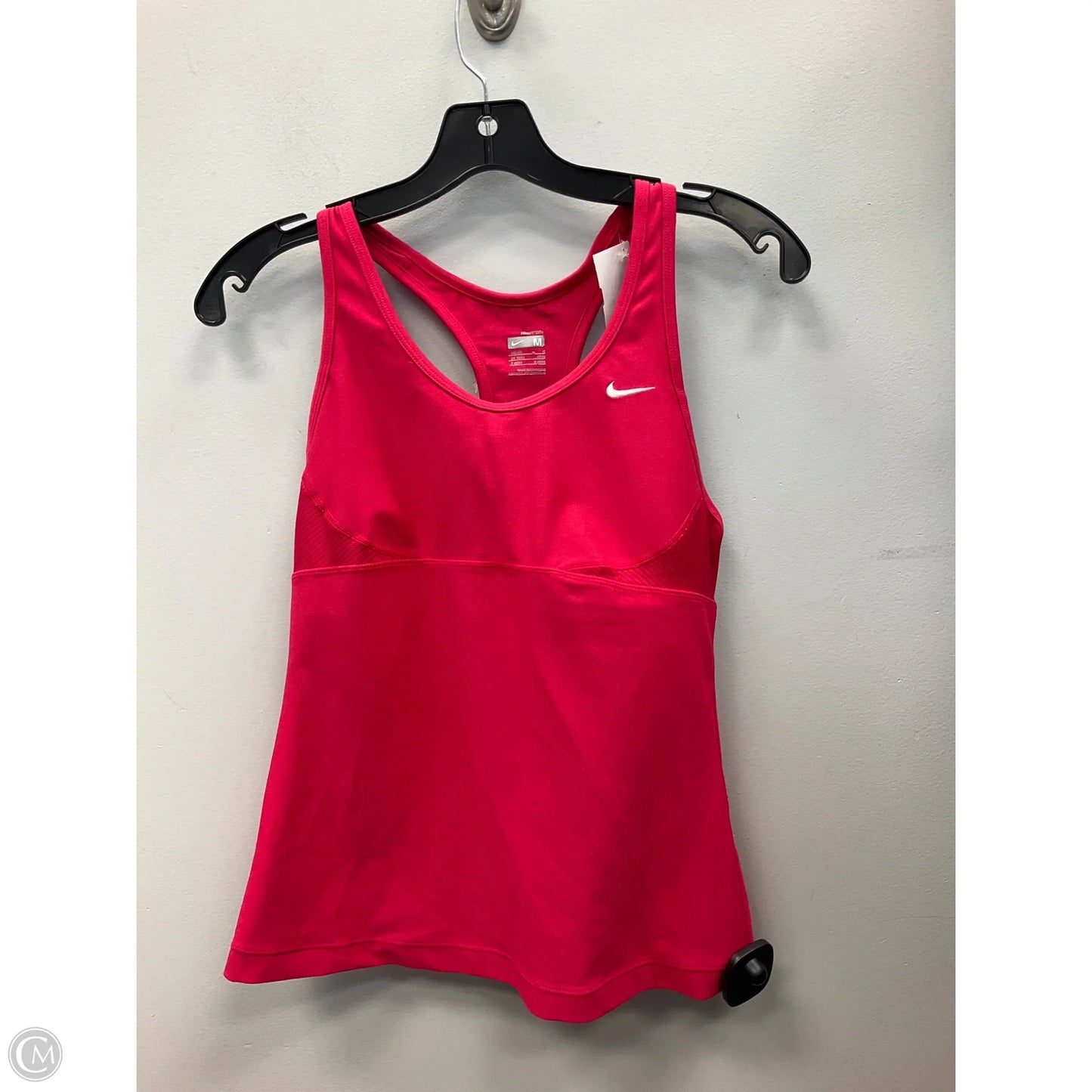 Athletic Tank Top By Nike In Pink, Size: M