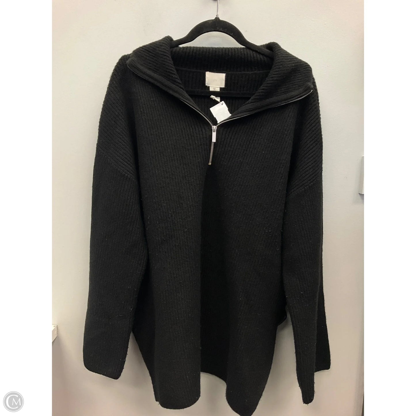 Sweater By H&m In Black, Size: L