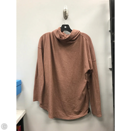 Top Long Sleeve By A New Day In Tan, Size: Xl
