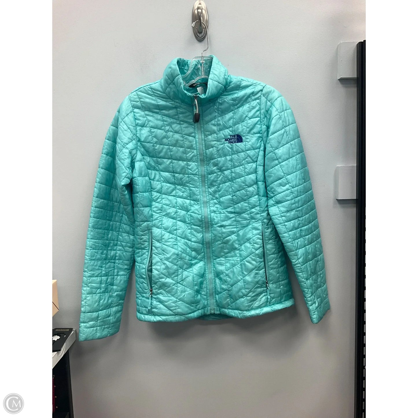 Jacket Puffer & Quilted By The North Face In Aqua, Size: S