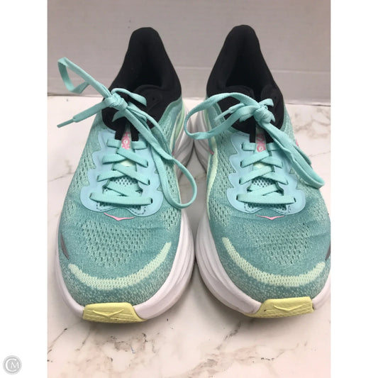 Shoes Athletic By Hoka In Aqua, Size: 8.5