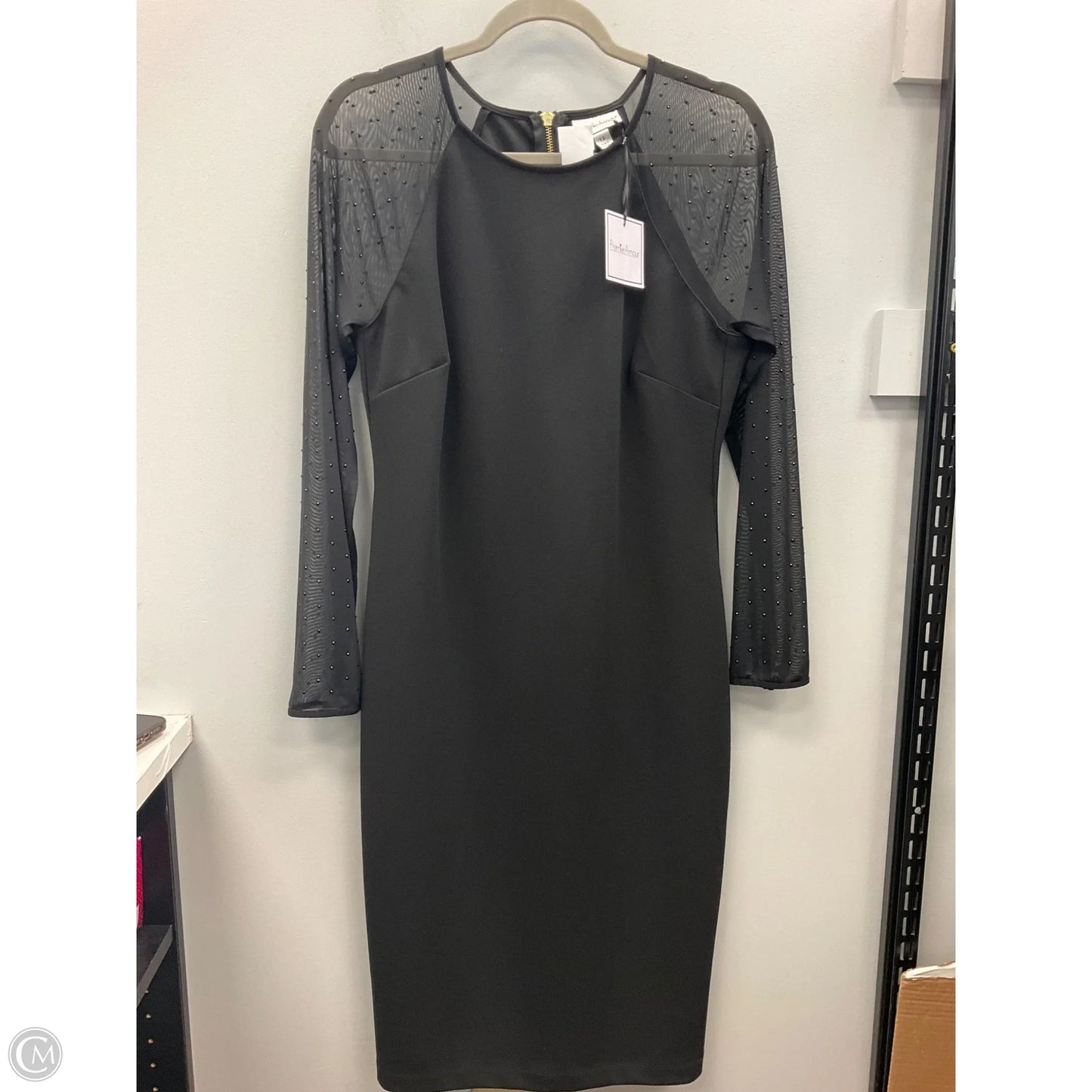 Dress Party Midi By Premier Amour In Black, Size: 12