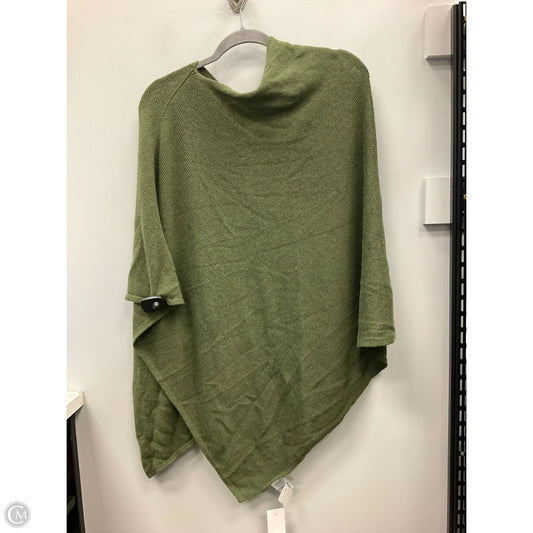 Poncho By J. Crew In Green, Size: Osfm