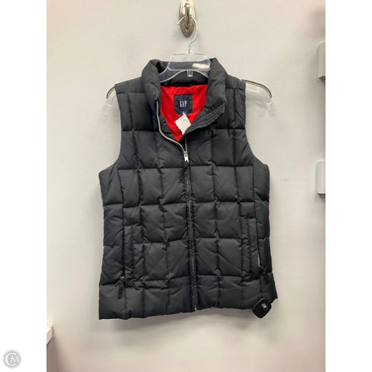 Vest Puffer & Quilted By Gap In Black, Size: S