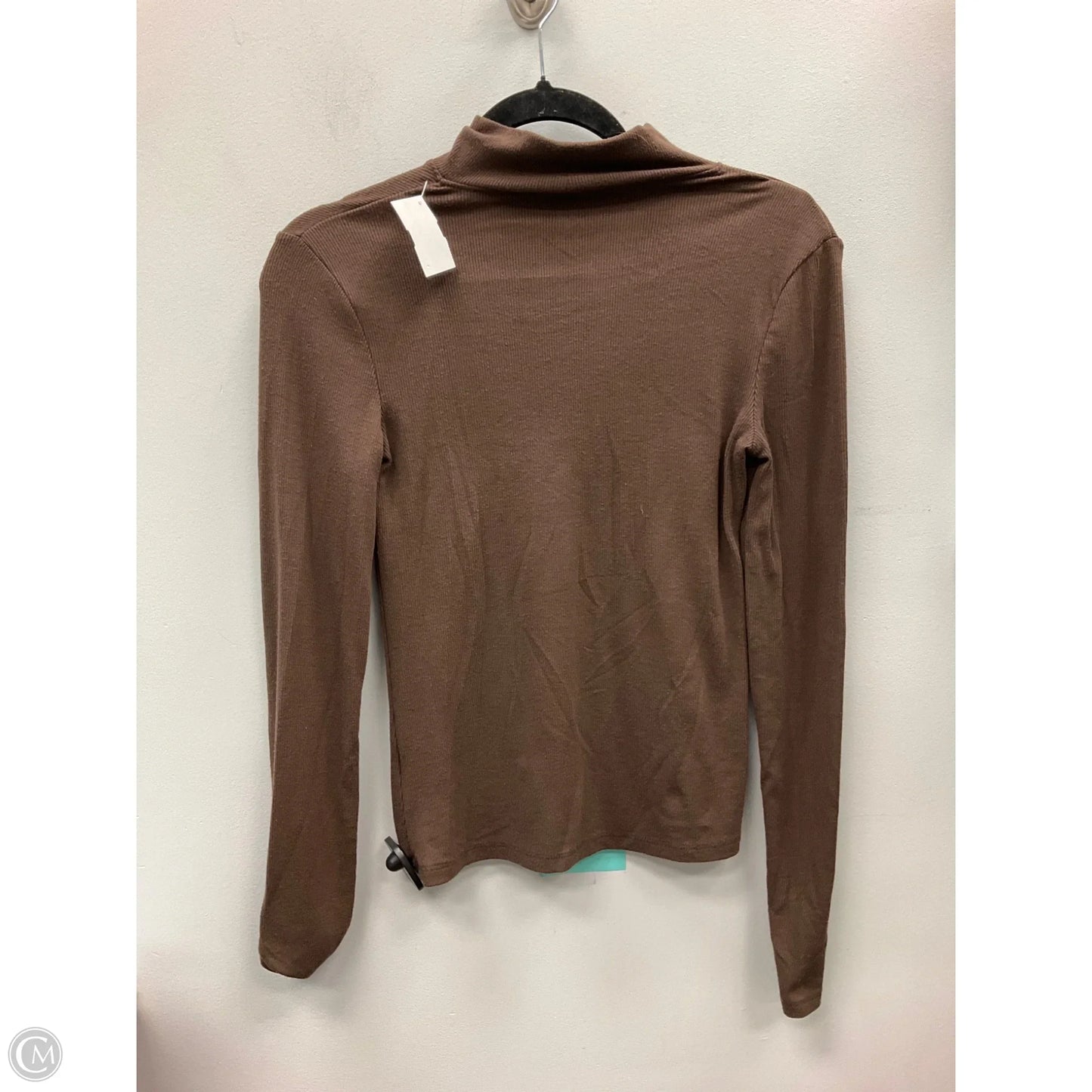 Top Long Sleeve By So In Brown, Size: S