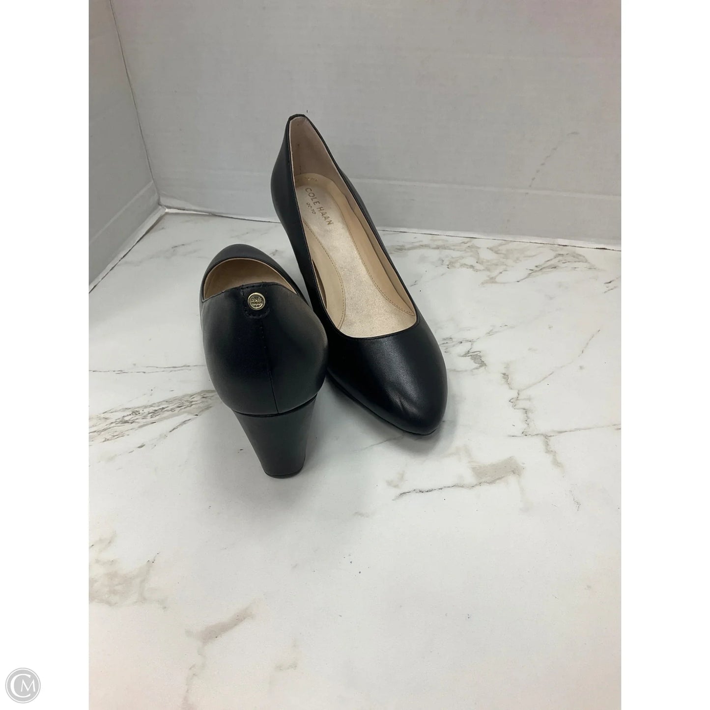 Shoes Heels Wedge By Cole-haan In Black, Size: 6.5