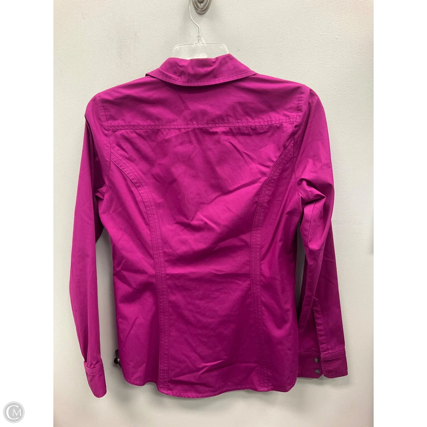 Top Long Sleeve By Express In Purple, Size: M