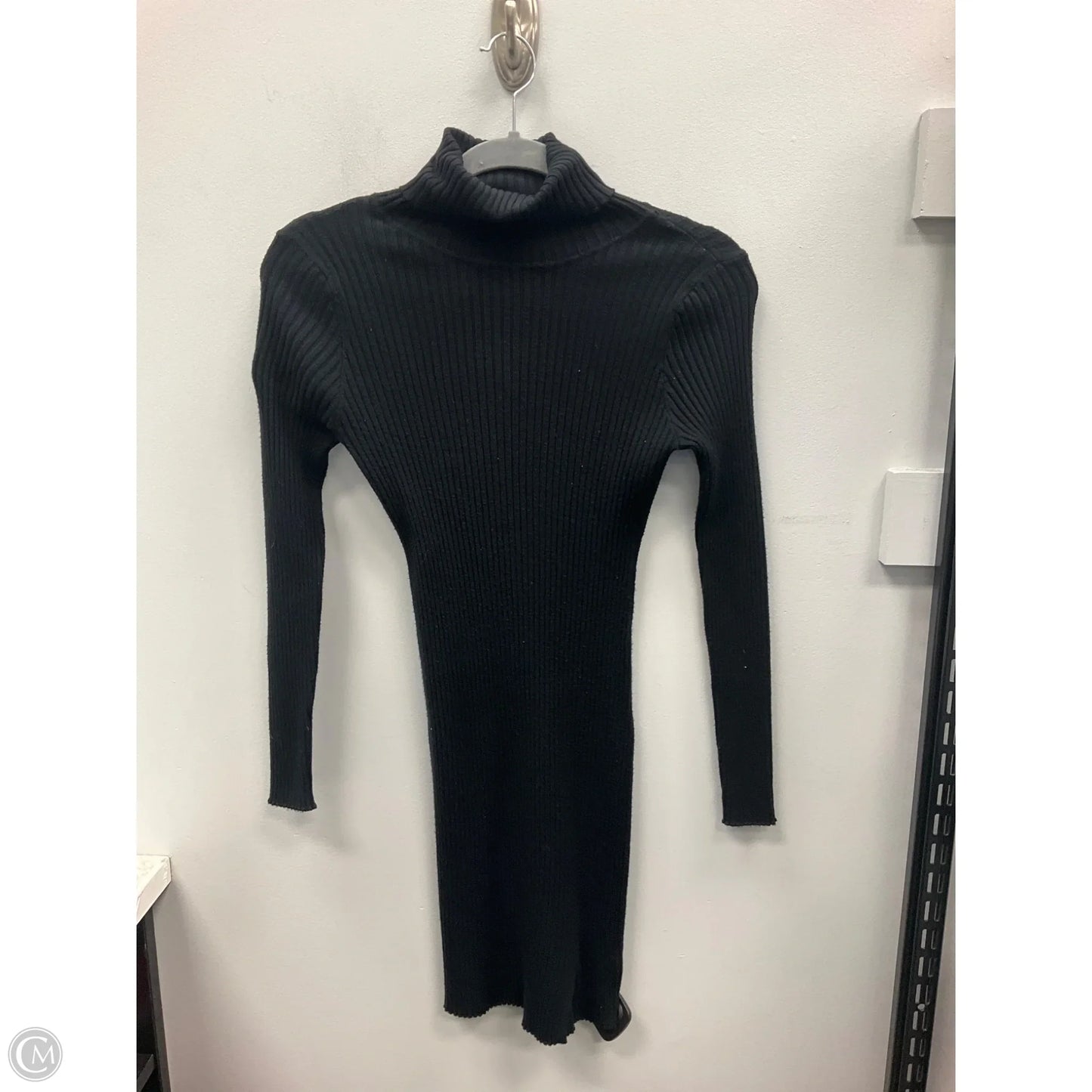 Dress Sweater By Shein In Black, Size: S