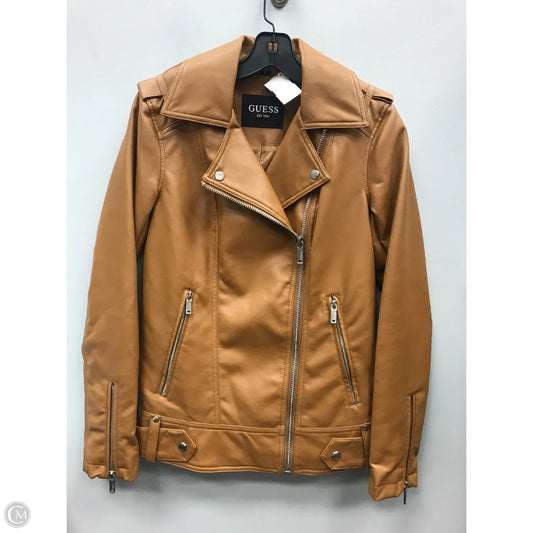 Jacket Other By Guess In Tan, Size: Xs