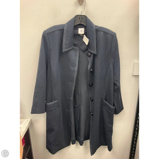 Jacket Other By Cabi In Blue & White, Size: L
