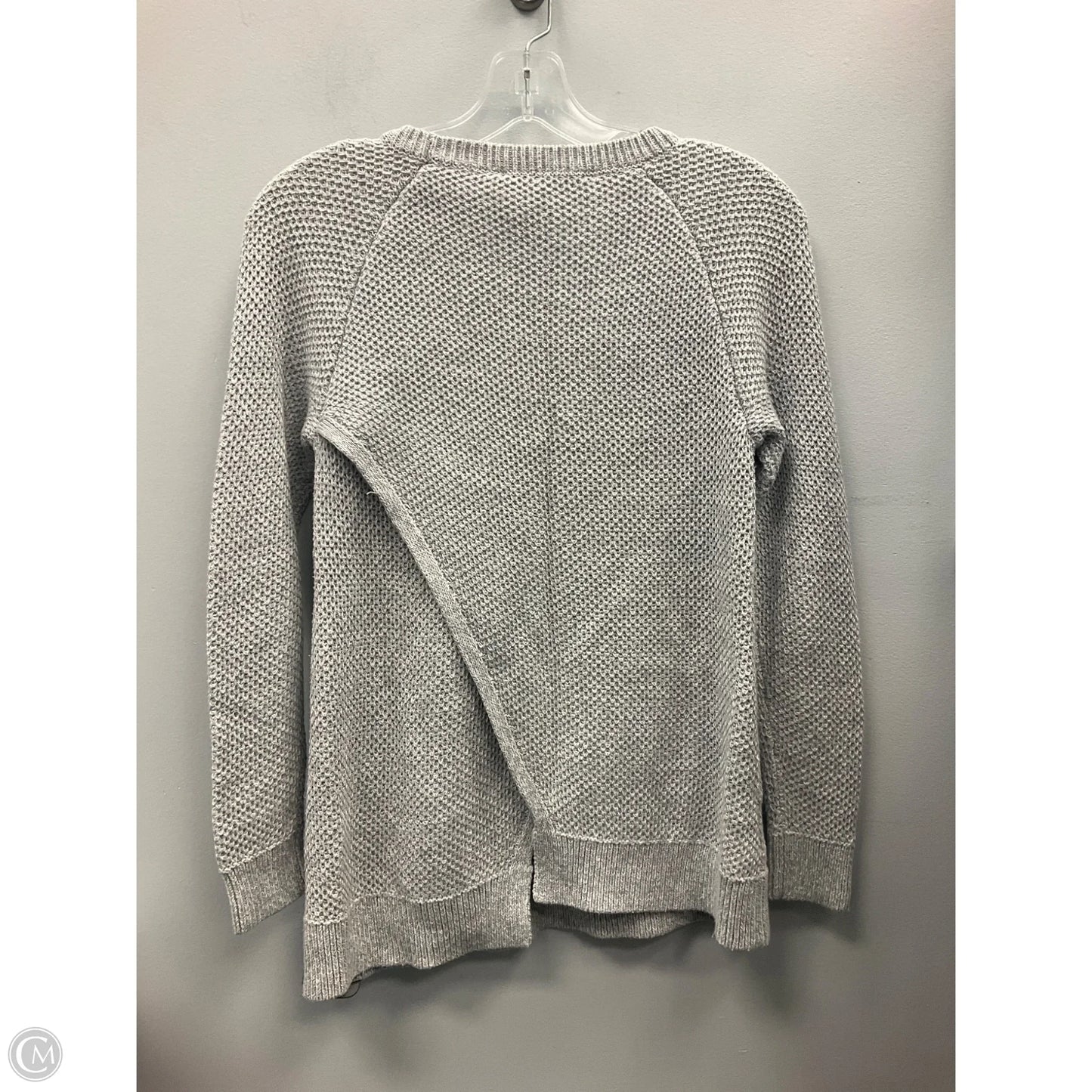 Sweater By Loft In Grey, Size: Xxsp