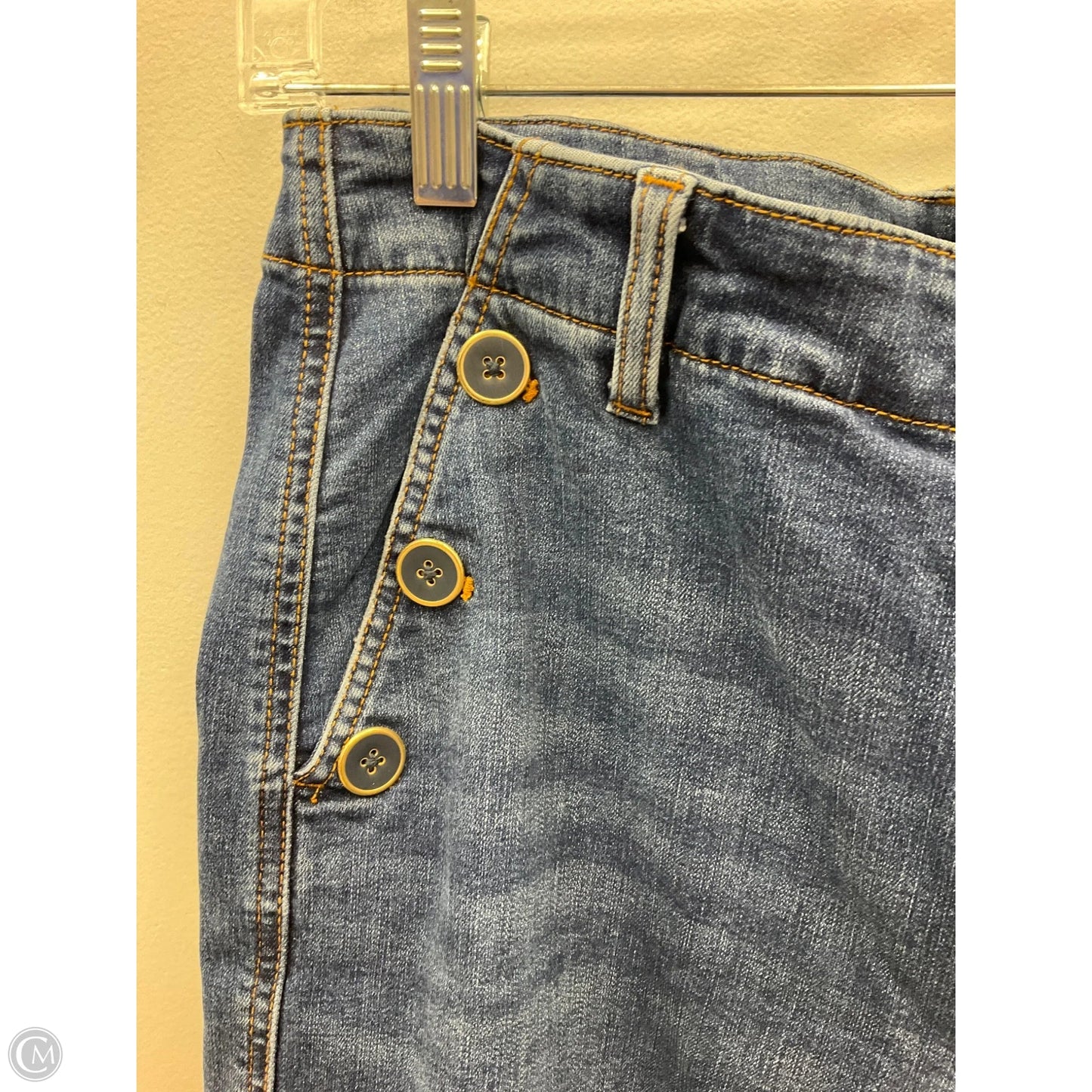 Jeans Wide Leg By Talbots In Blue, Size: 12p