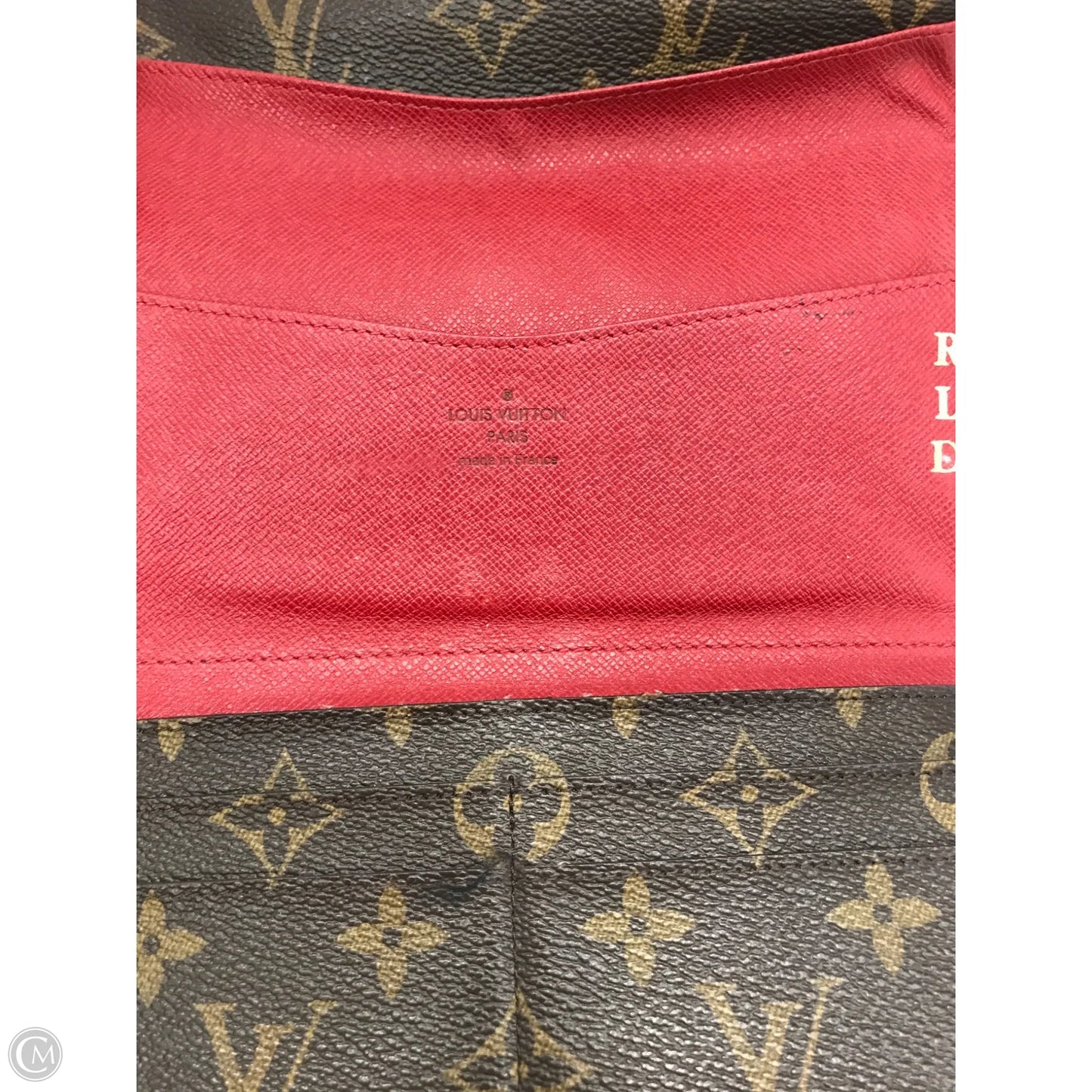 Wallet Luxury Designer By Louis Vuitton, Size: Medium