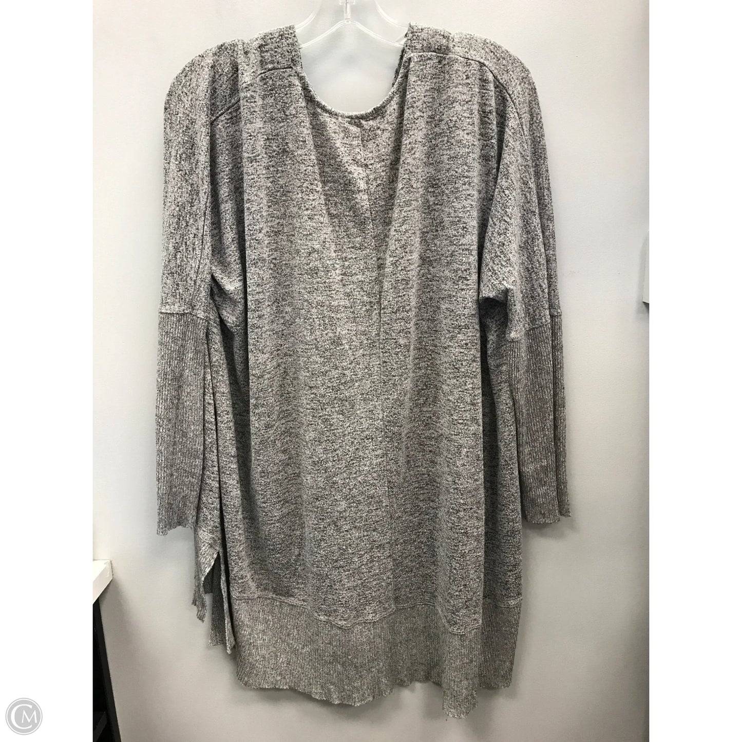 Top Long Sleeve By Clothes Mentor In Grey, Size: L