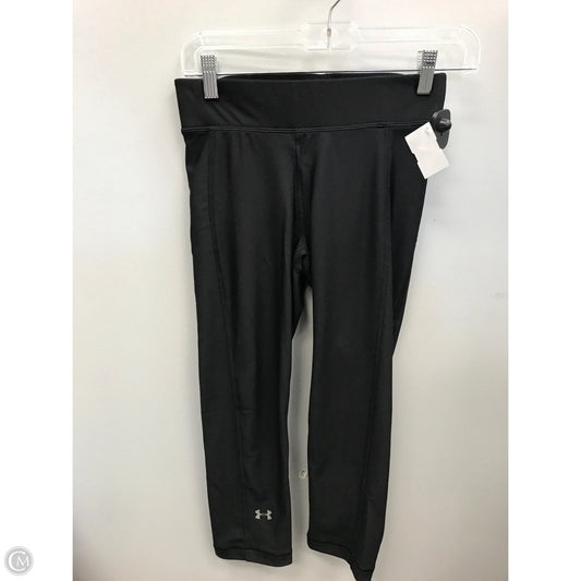 Athletic Leggings By Under Armour In Black, Size: S