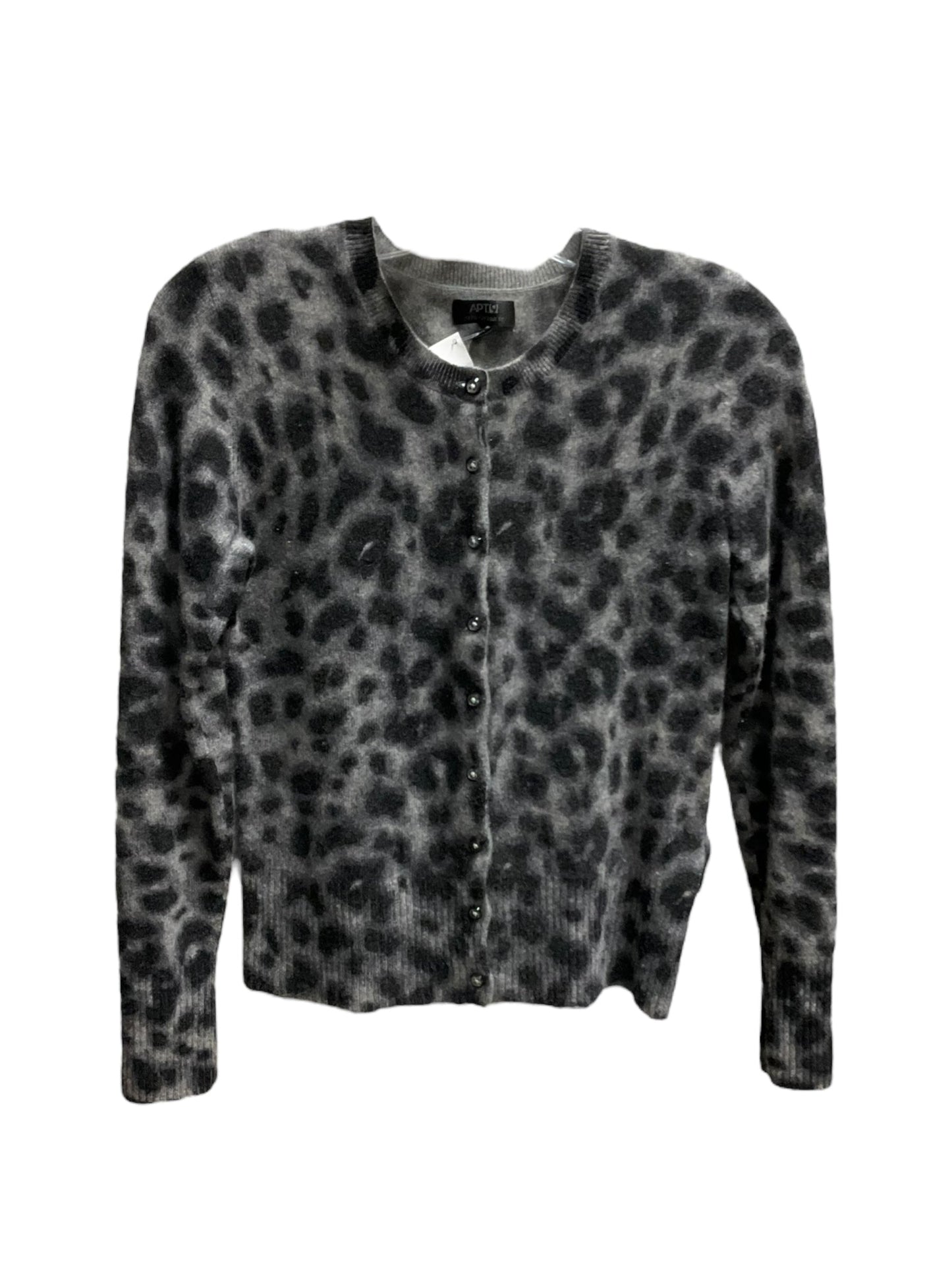 Sweater Cashmere By Apt 9 In Animal Print, Size: S