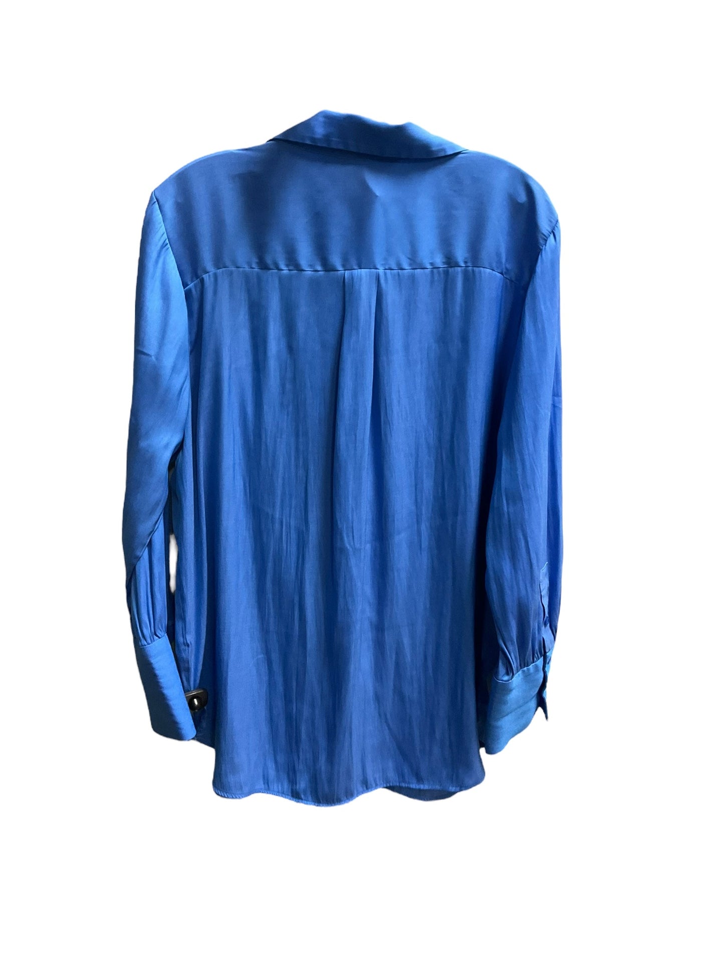 Top Long Sleeve By Simply Vera In Blue, Size: Xl