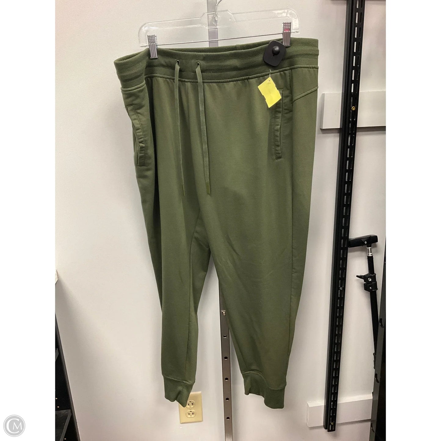 Athletic Pants By Athletic Works In Green, Size: Xl