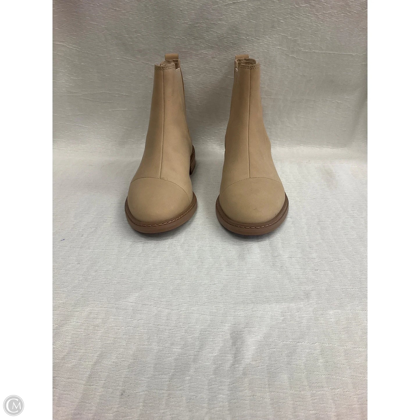 Boots Ankle Heels By Toms In Tan, Size: 8