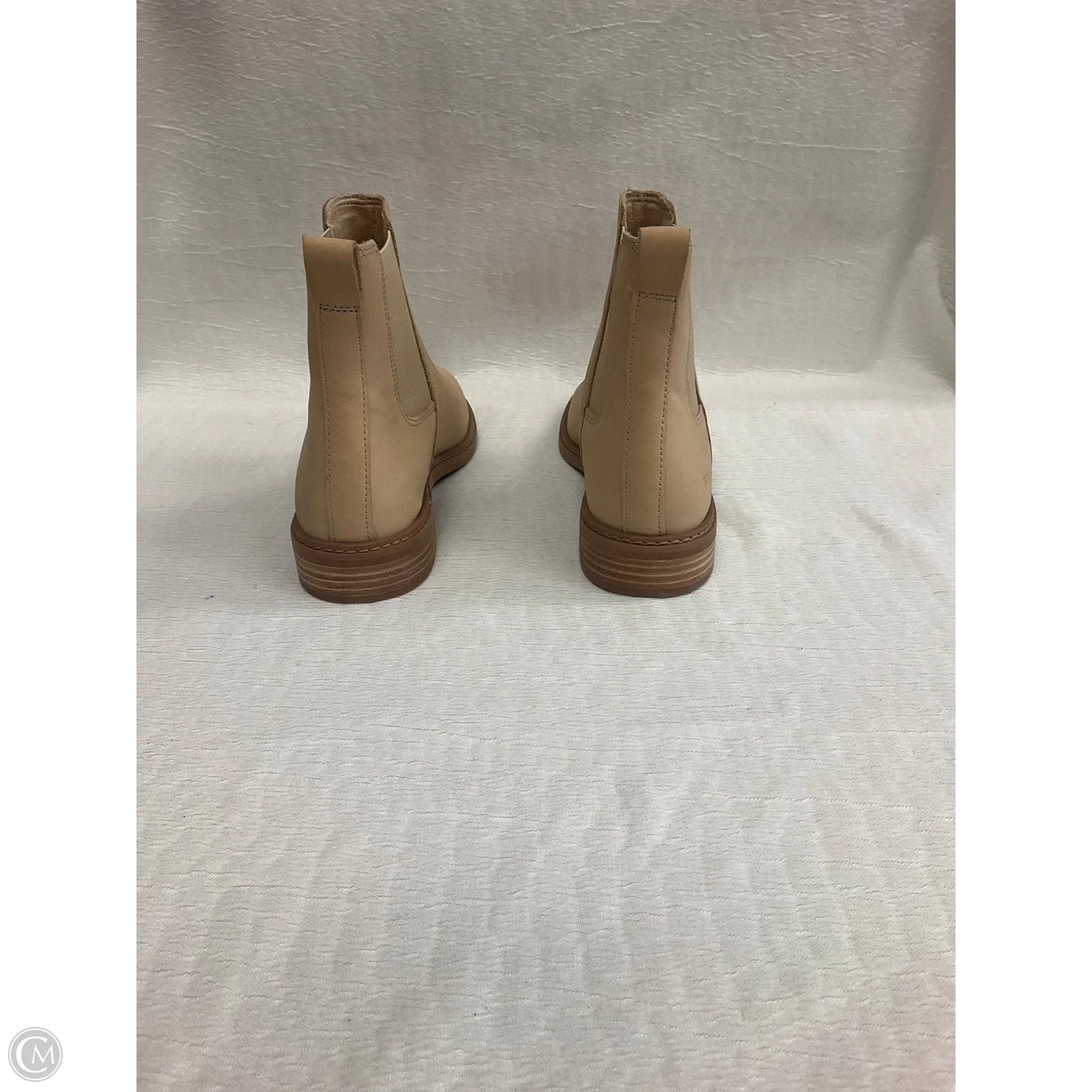 Boots Ankle Heels By Toms In Tan, Size: 8