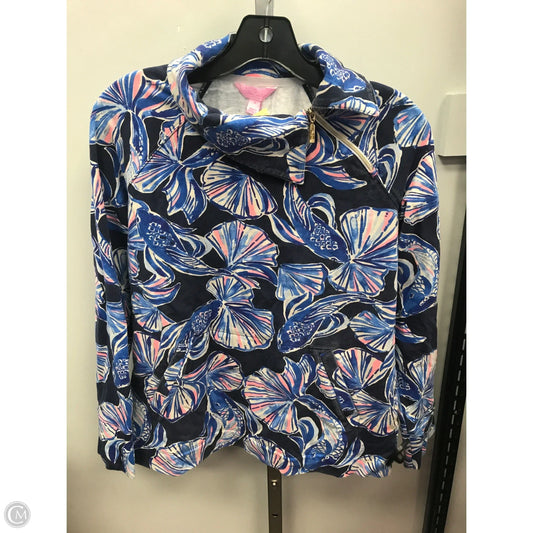 Sweatshirt Designer By Lilly Pulitzer In Blue, Size: S