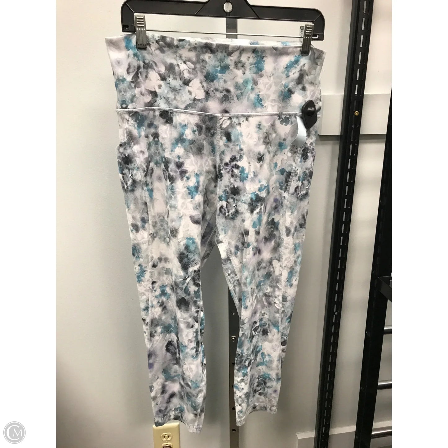 Athletic Leggings By Lululemon In Blue, Size: 12