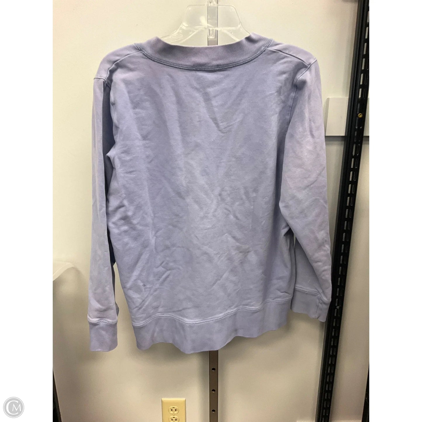 Top Long Sleeve By Eddie Bauer In Purple, Size: Xl
