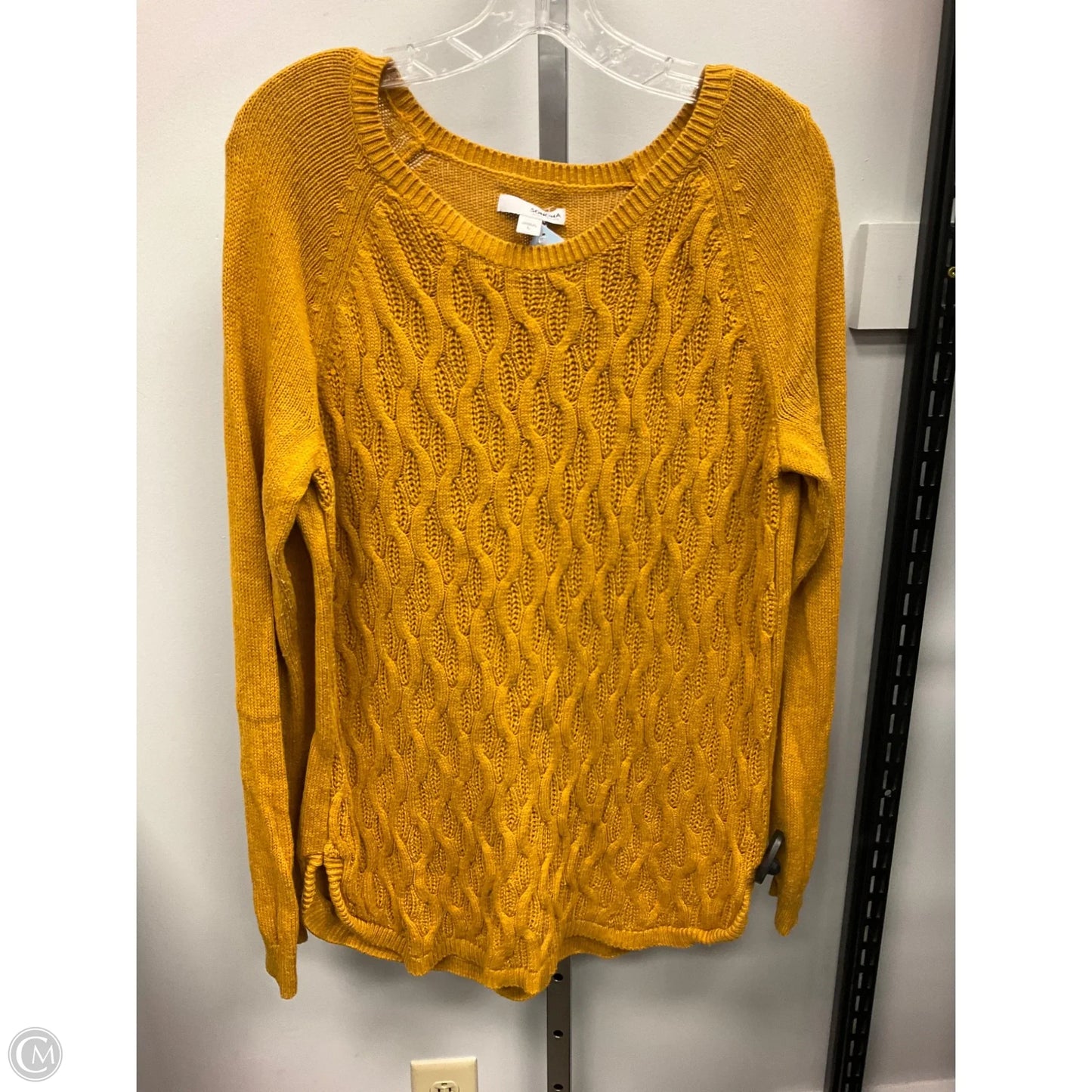 Sweater By Sonoma In Gold, Size: L