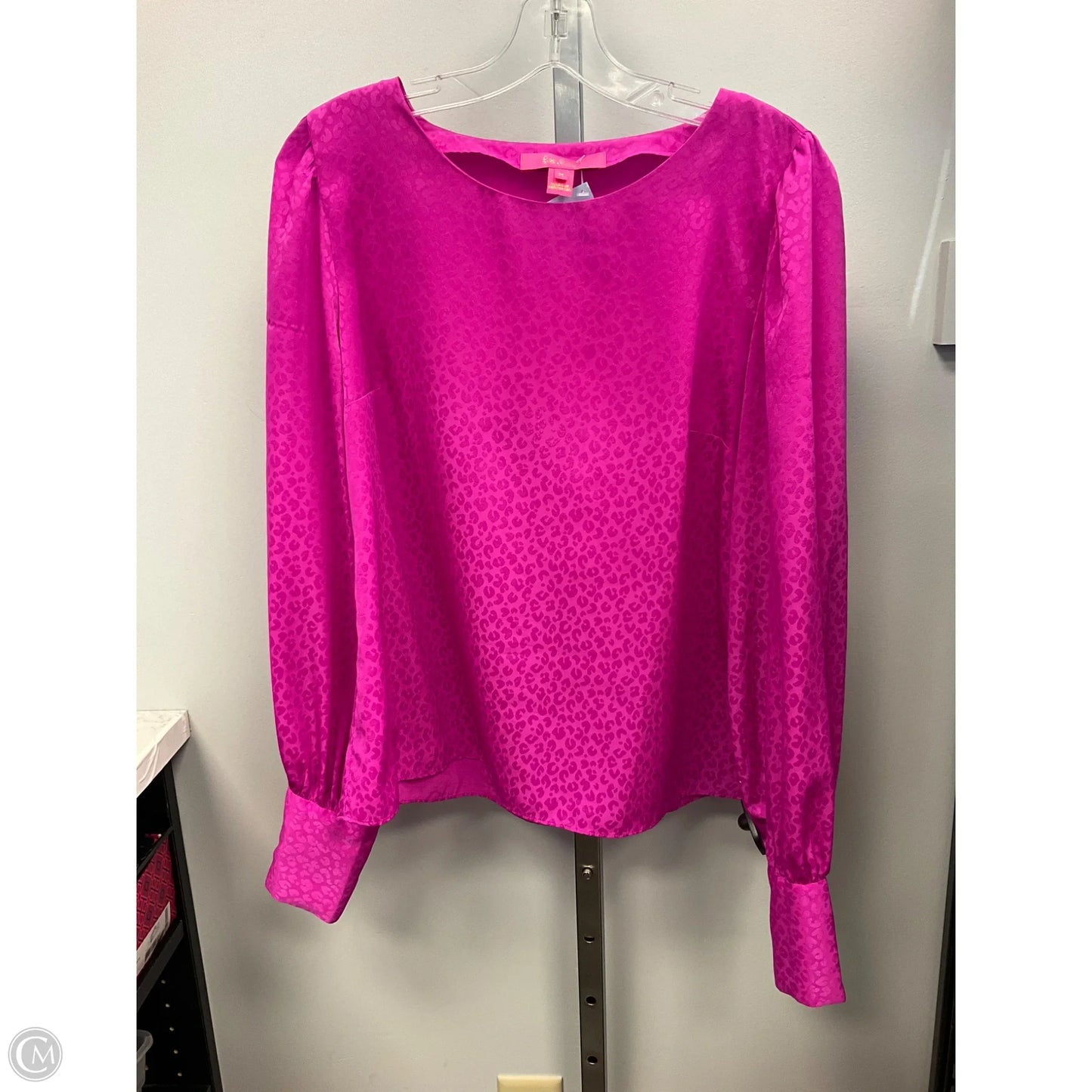 Top Long Sleeve Designer By Lilly Pulitzer In Animal Print, Size: M