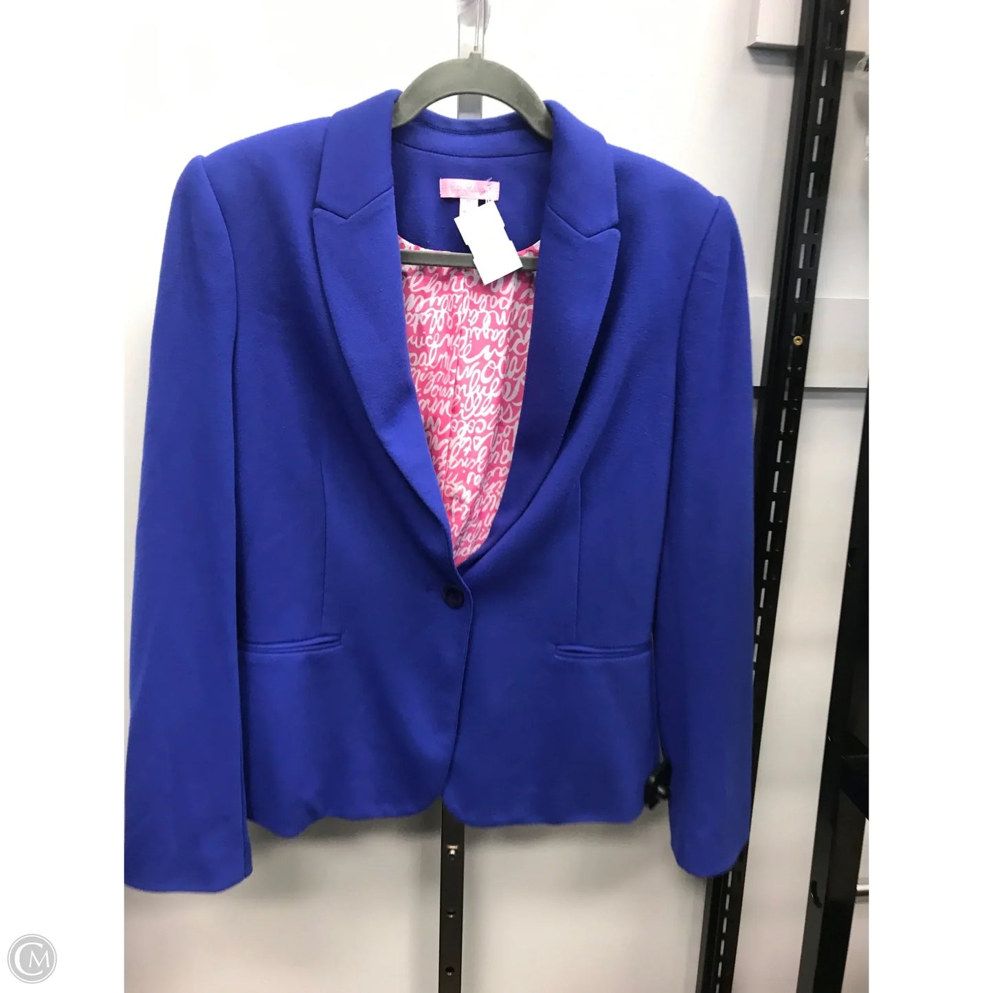 Blazer Designer By Lilly Pulitzer In Blue, Size: M