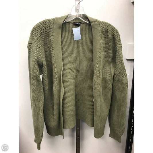 Sweater Cardigan By Talbots In Green, Size: Xs