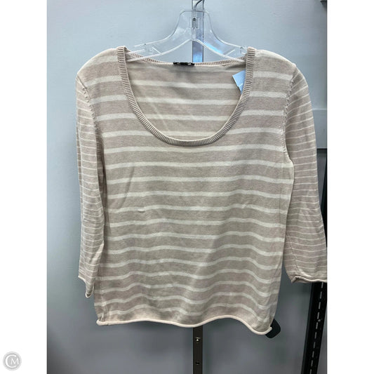 Top 3/4 Sleeve By Talbots In Tan, Size: M