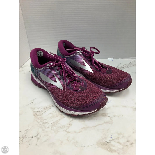 Shoes Athletic By Brooks In Purple, Size: 9.5