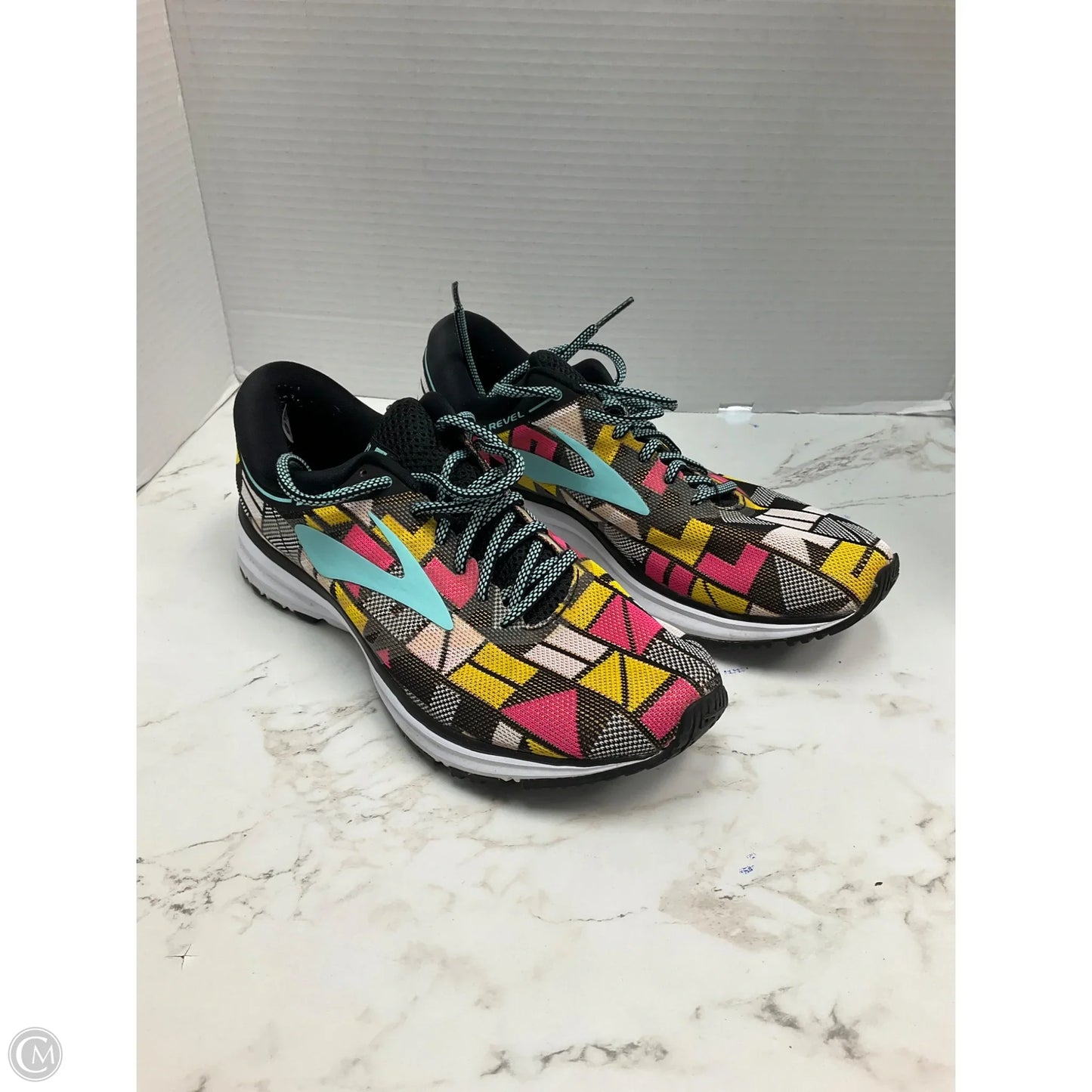 Shoes Athletic By Brooks In Multi-colored, Size: 9.5
