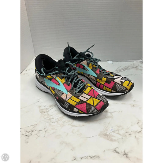 Shoes Athletic By Brooks In Multi-colored, Size: 9.5