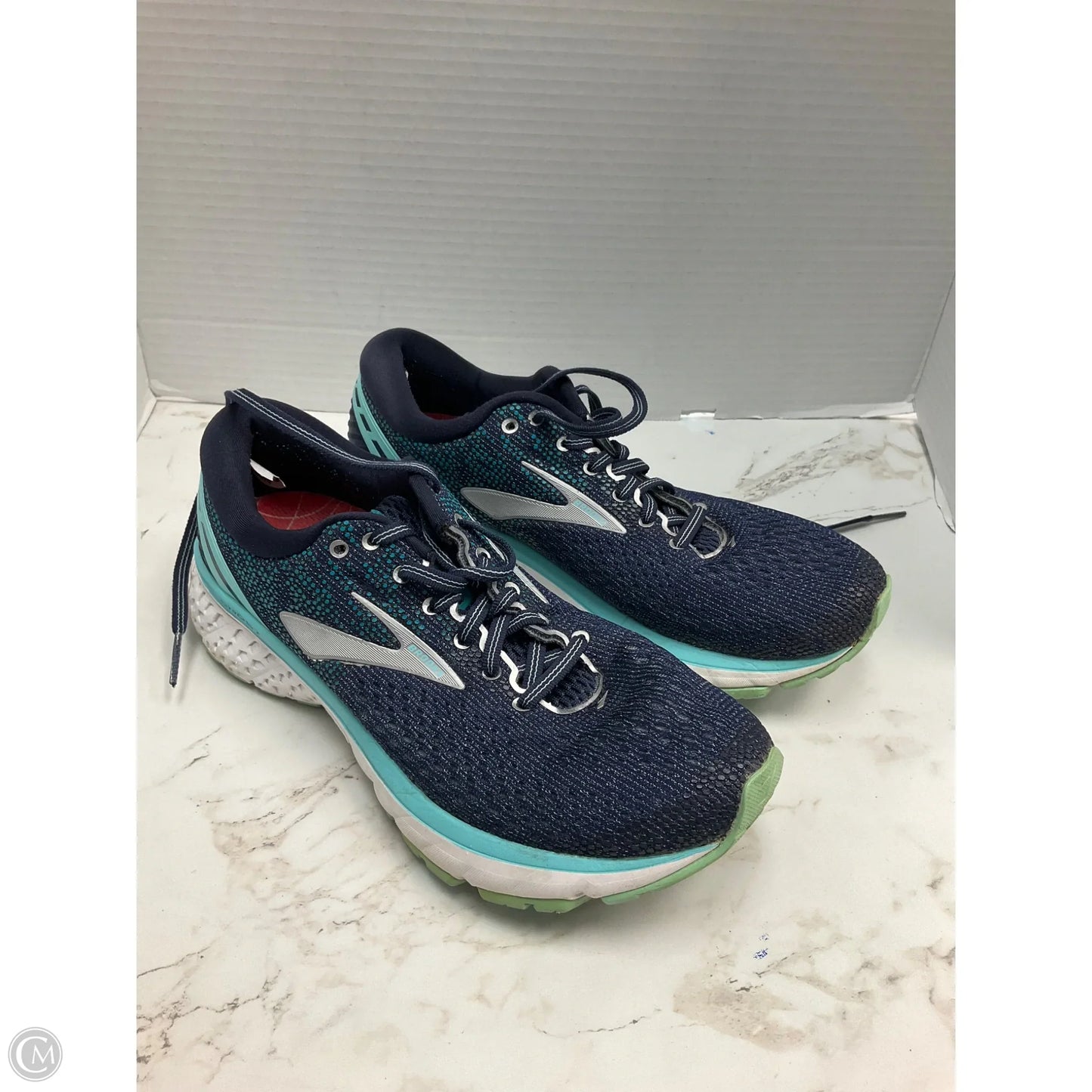 Shoes Athletic By Brooks In Blue, Size: 9.5