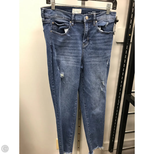 Jeans Skinny By Nicole Miller In Blue, Size: 8