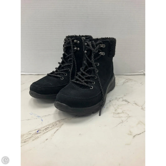 Boots Snow By Skechers In Black, Size: 7
