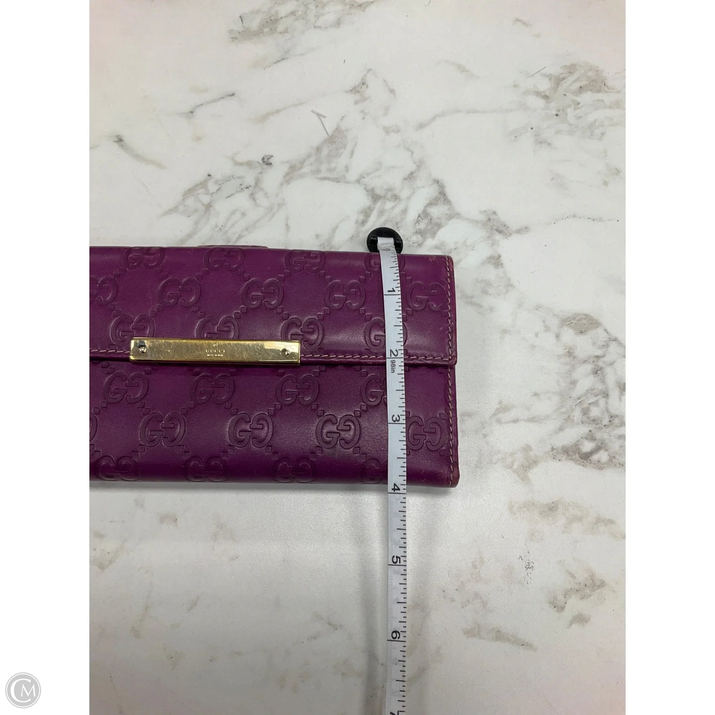 Wallet Luxury Designer By Gucci, Size: Medium