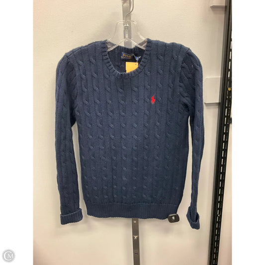 Sweater By Polo Ralph Lauren In Navy, Size: M