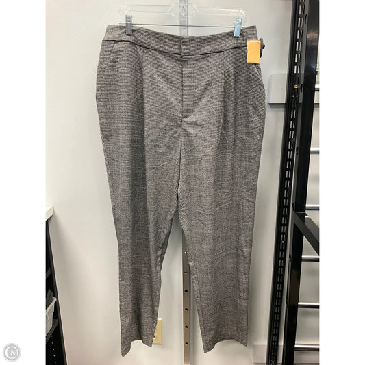 Pants Dress By Inc In Black & Silver, Size: 16