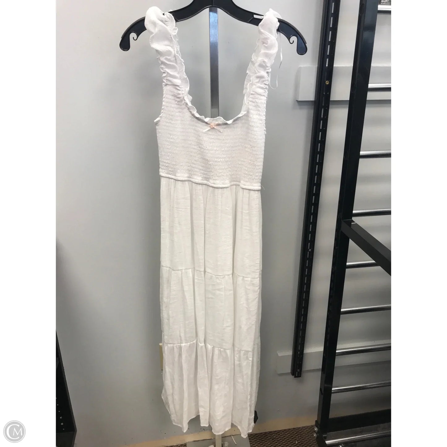 Dress Casual Midi By Love Tree In White, Size: L