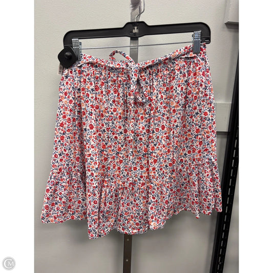 Skirt Mini & Short By Old Navy In Floral Print, Size: S